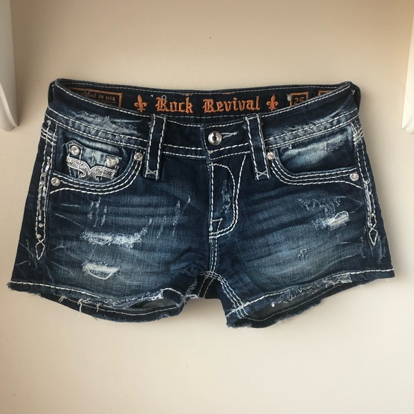 Rock Revival Pants - Rock Revival Shorts sz 25
